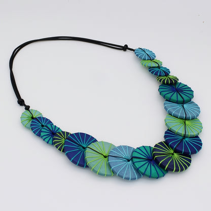 Blue Azalea Necklace