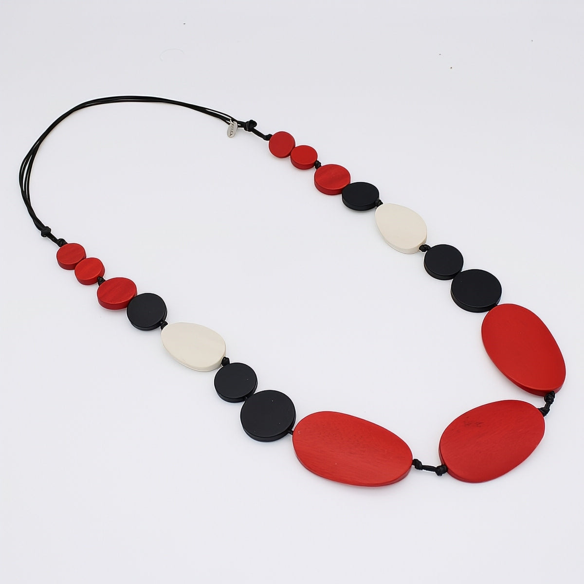 Red and Black Sybil Necklace