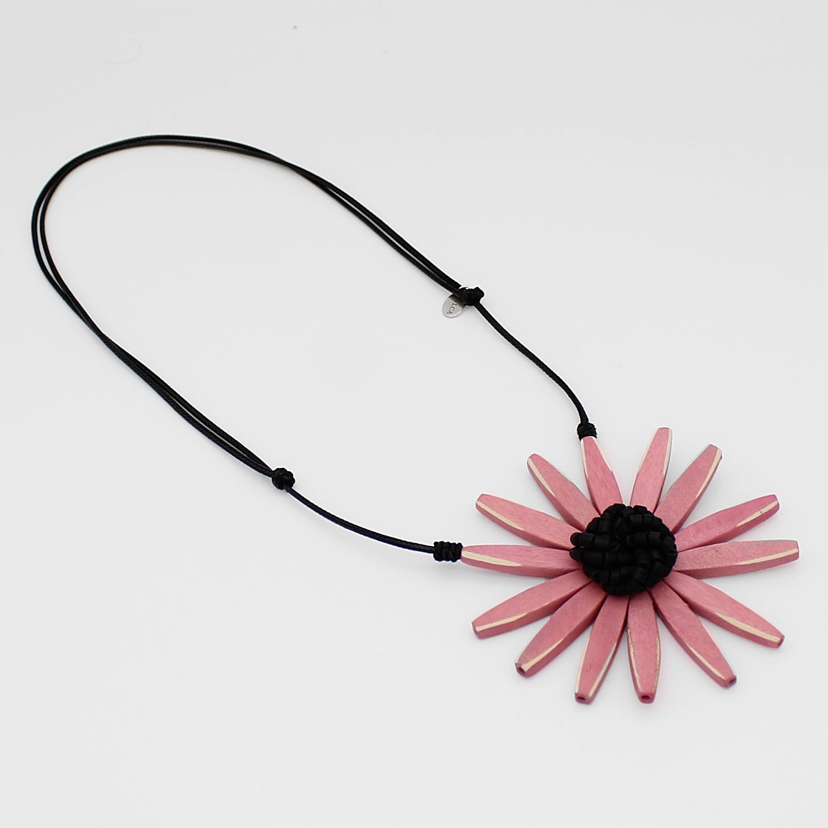 Pink Amaya Flower Statement Necklace