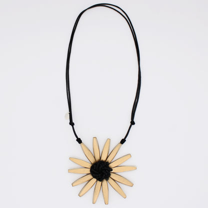 Gold Amaya Flower Statement Necklace