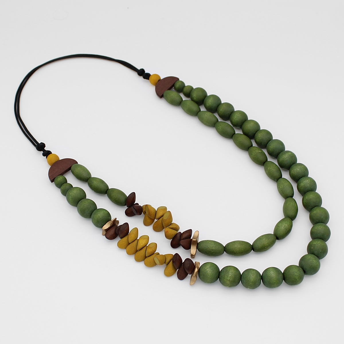 Verde Forrest Wood Necklace