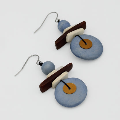 Assuta Blue Drop Earrings