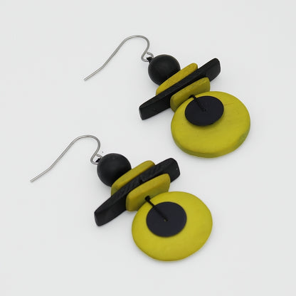 Assuta Lime Drop Earrings