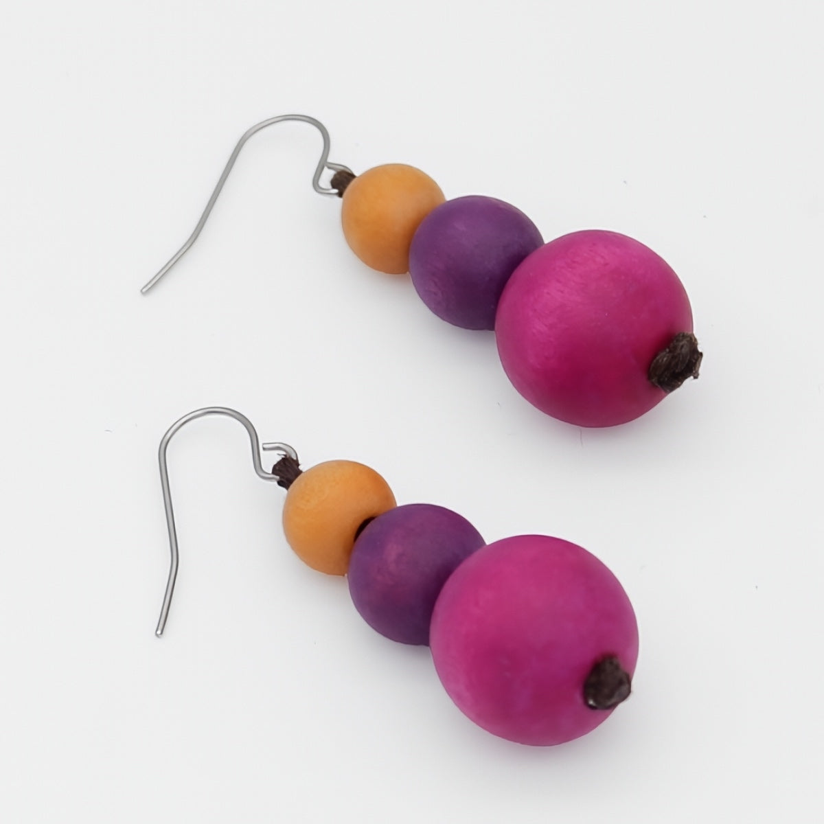 Fuchsia Drop Lela Earrings