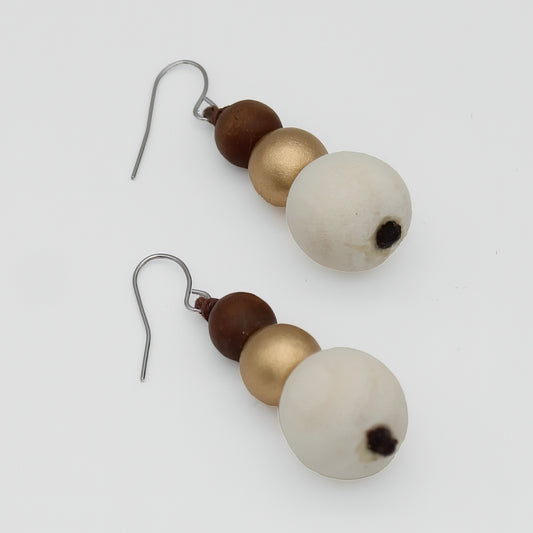 Ivory Drop Lela Earrings