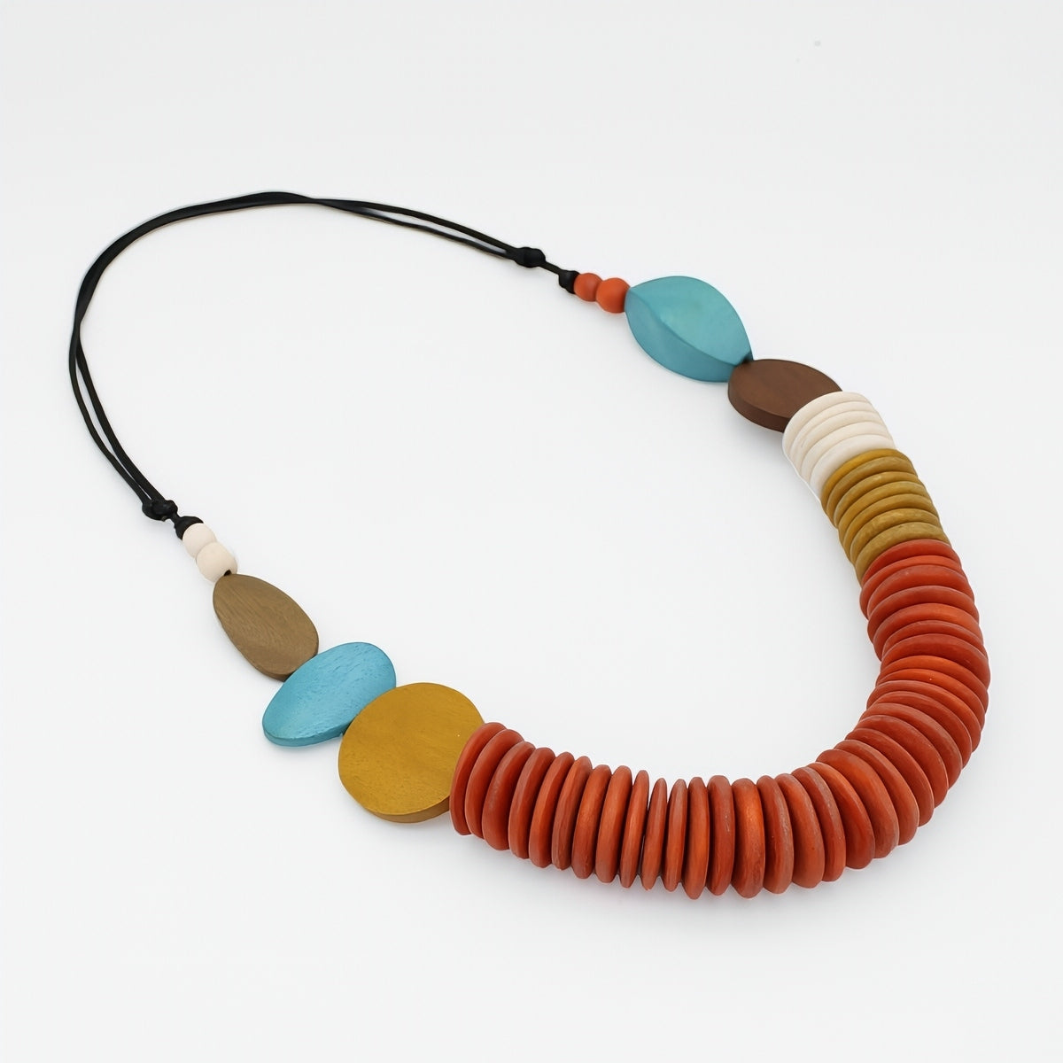 Orange Calista Statement Necklace