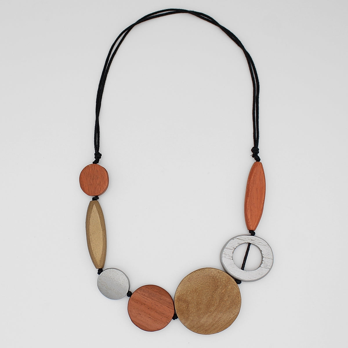 Bronze Presley Wood Necklace