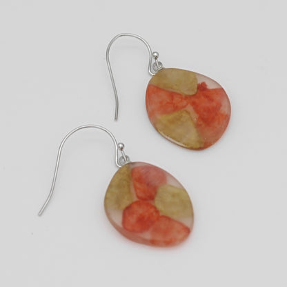 Orange Petula Earrings