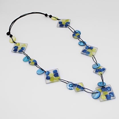 Blue Petula Necklace