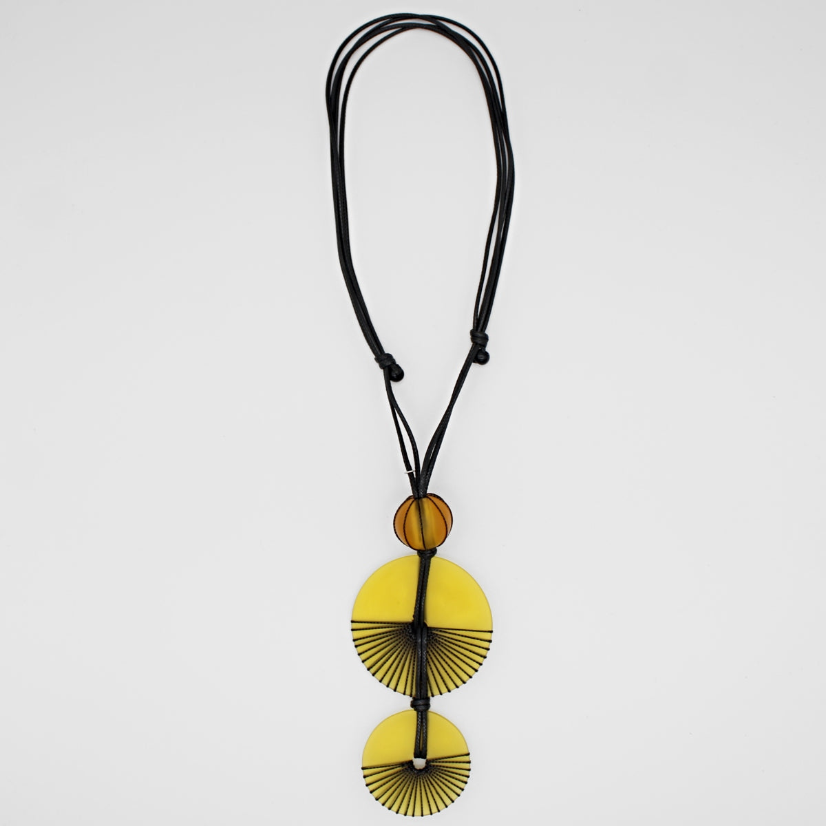 Yellow Frosted Yanna Necklace