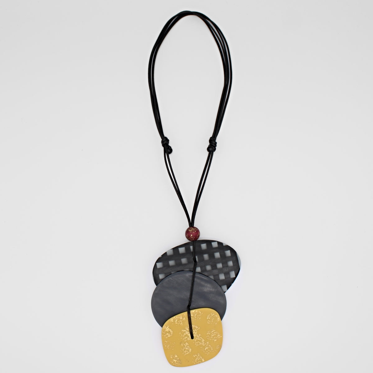 Triple Bead Terez Pendant