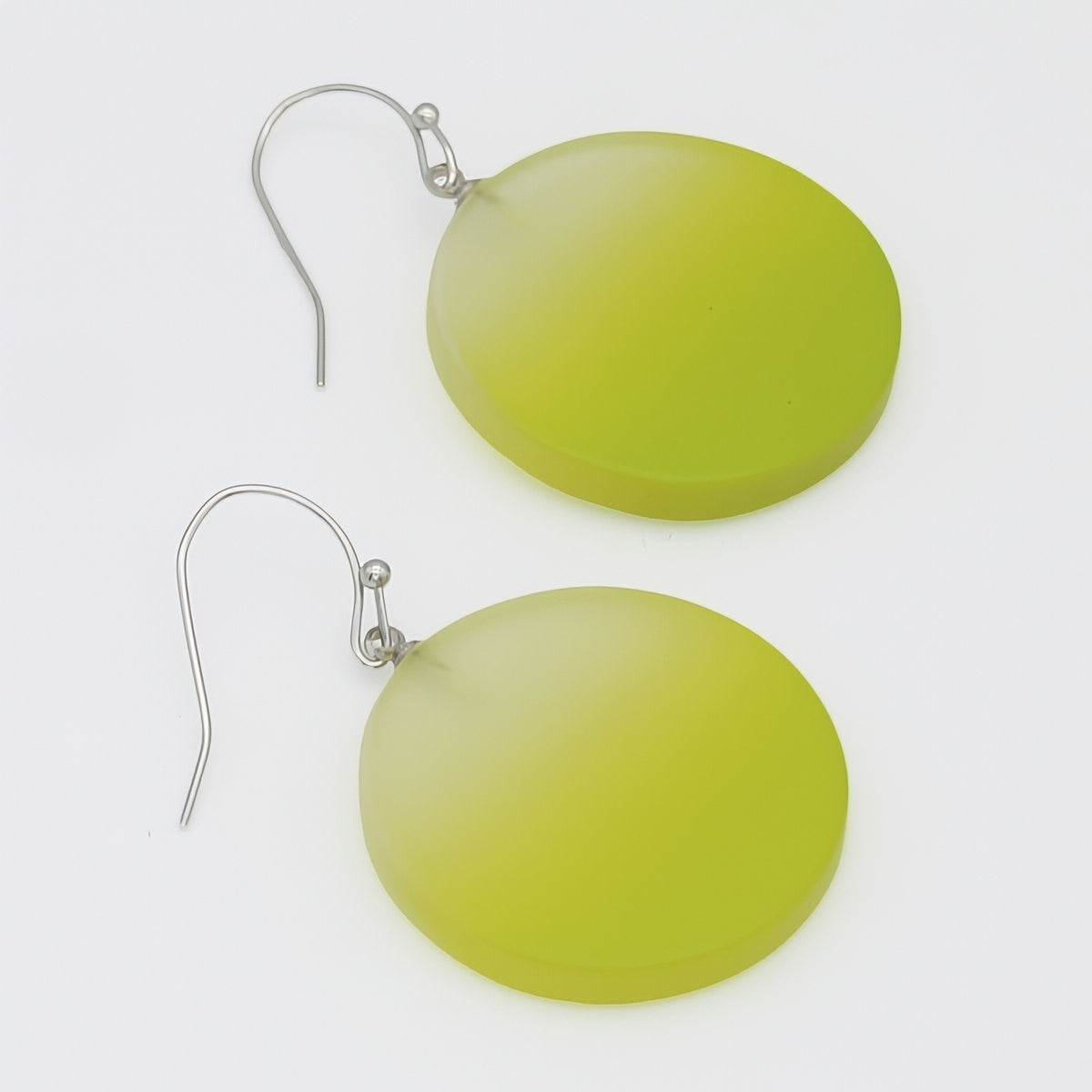 Lime Fantasy Ombre Earrings