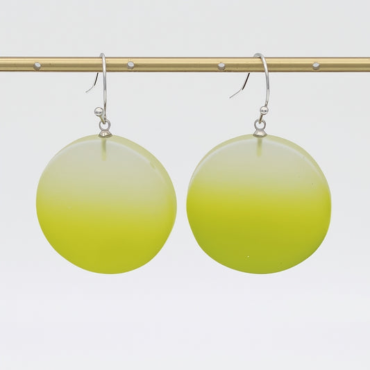 Lime Fantasy Ombre Earrings