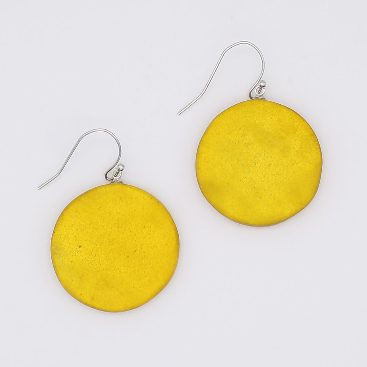 Yellow Tessie Statement Earrings