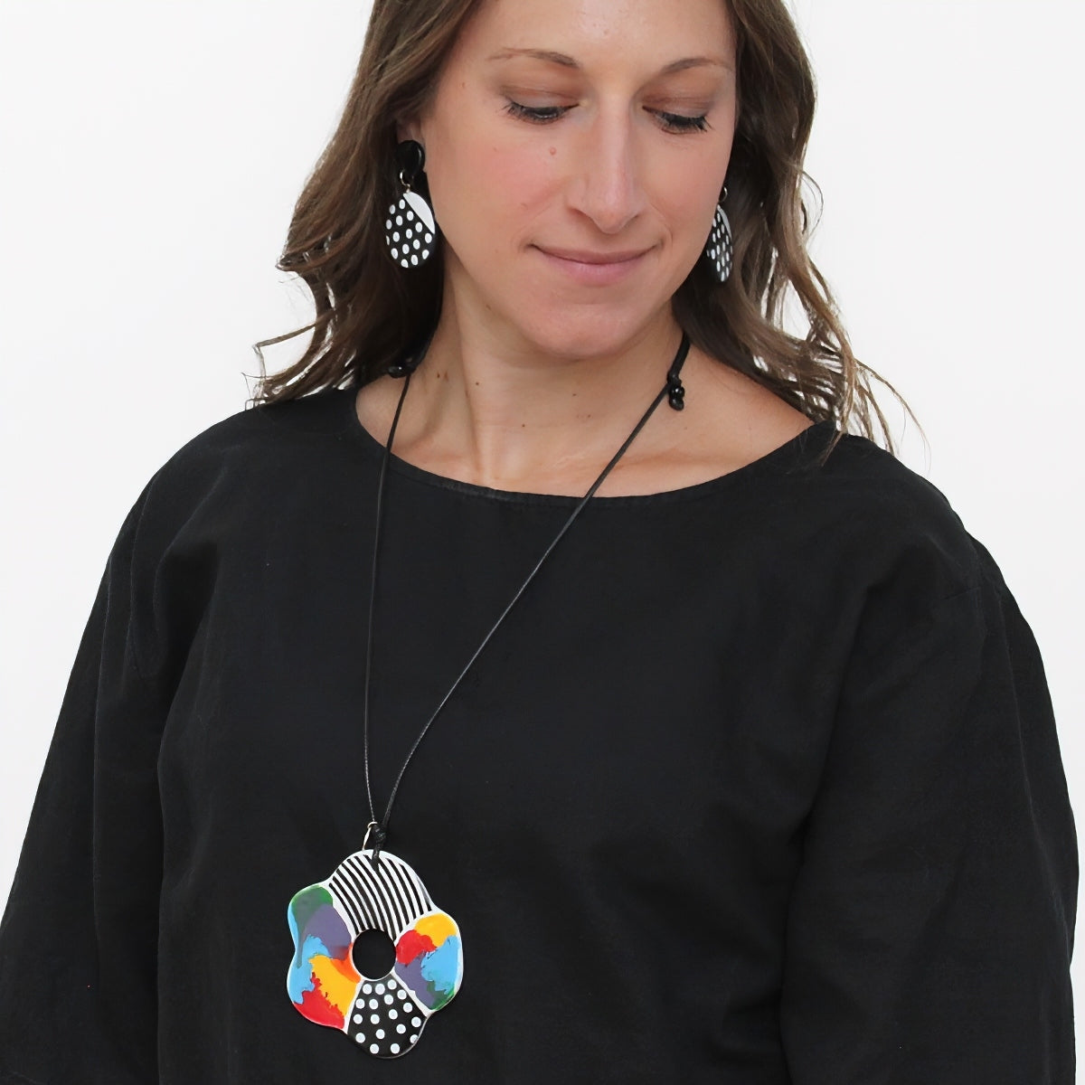 Prismatic Petals Necklace