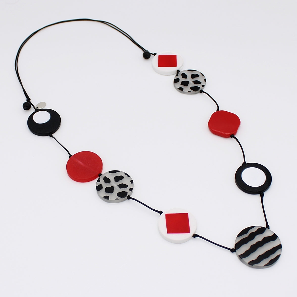 Red Cheetah Statement Necklace