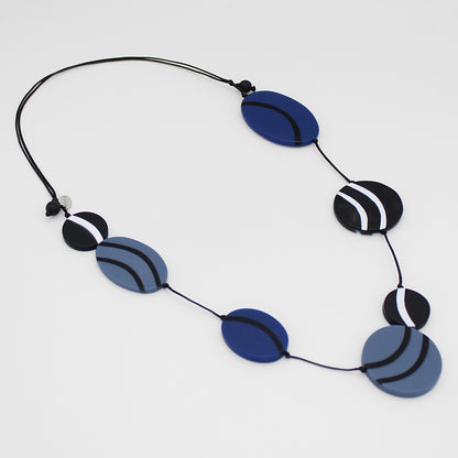 Romi Blue Wave Necklace