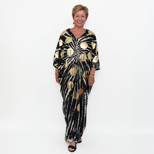 Starburst Polka Dot Caftan