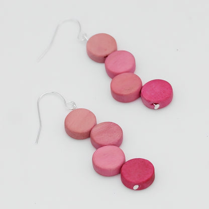 Pink Ombre Eva Dangle Earrings