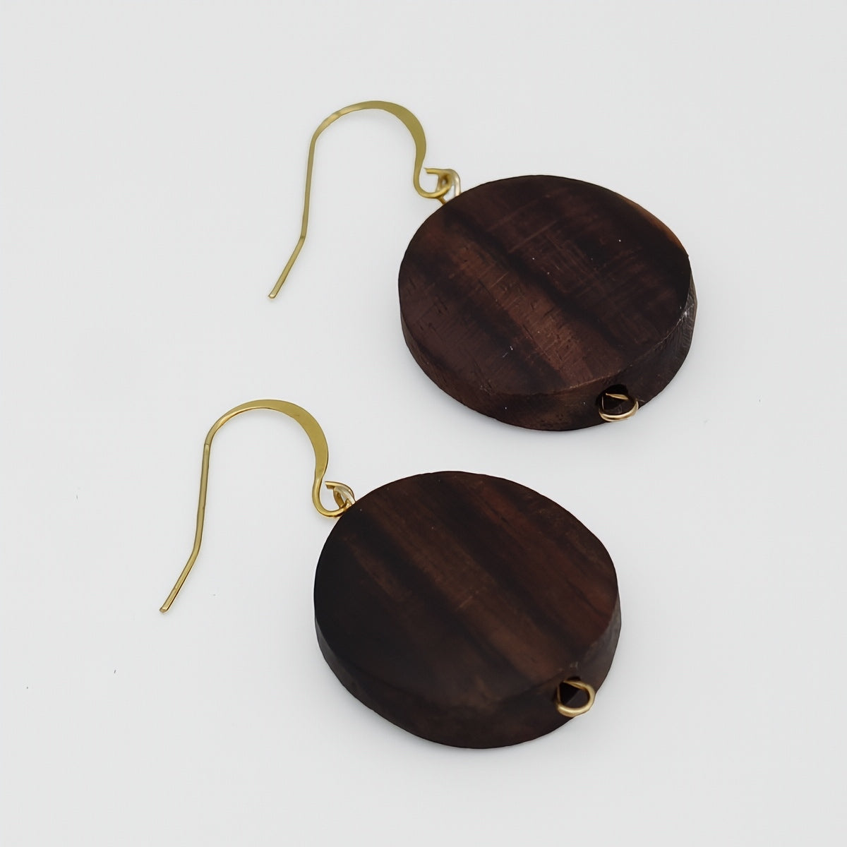 Brown Dot Rosie Earrings