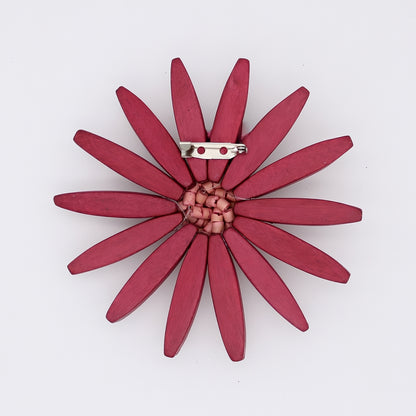 Magenta Amaya Brooch