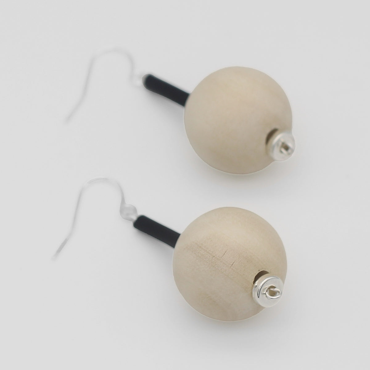 Ivory Ball Drop Earring