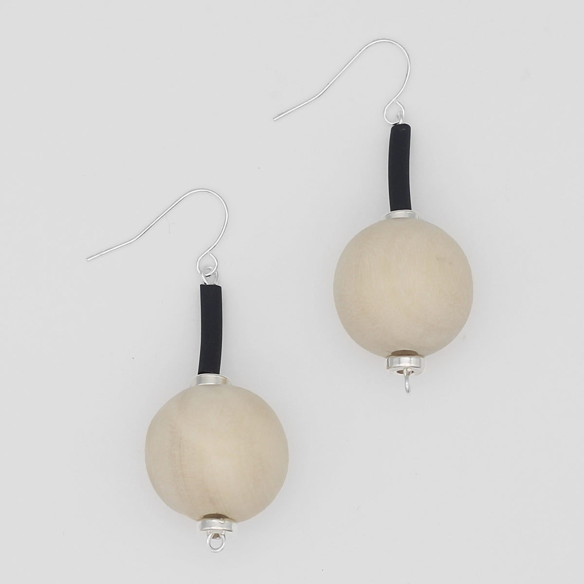 Ivory Ball Drop Earring