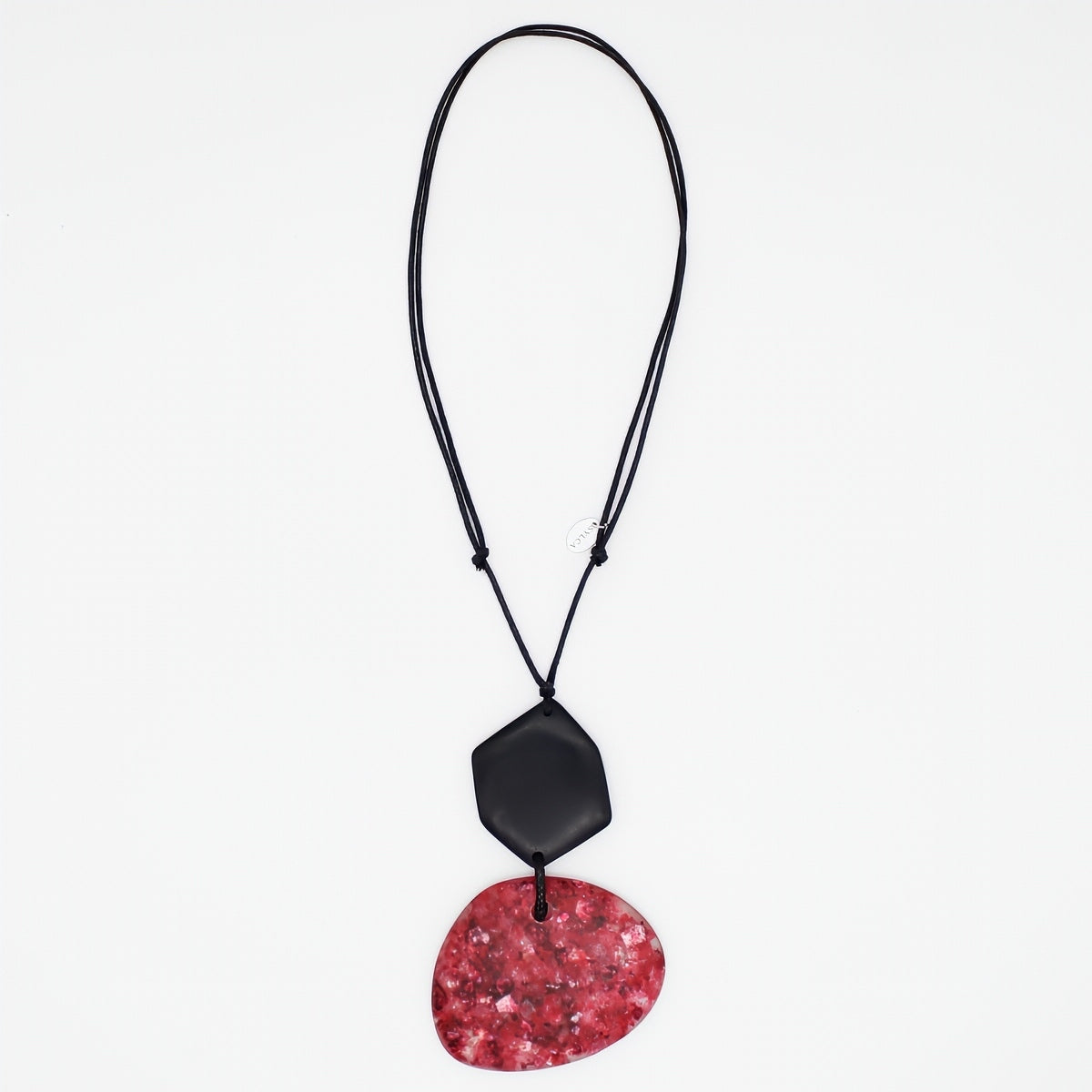 Red Sparkle Pendant Necklace