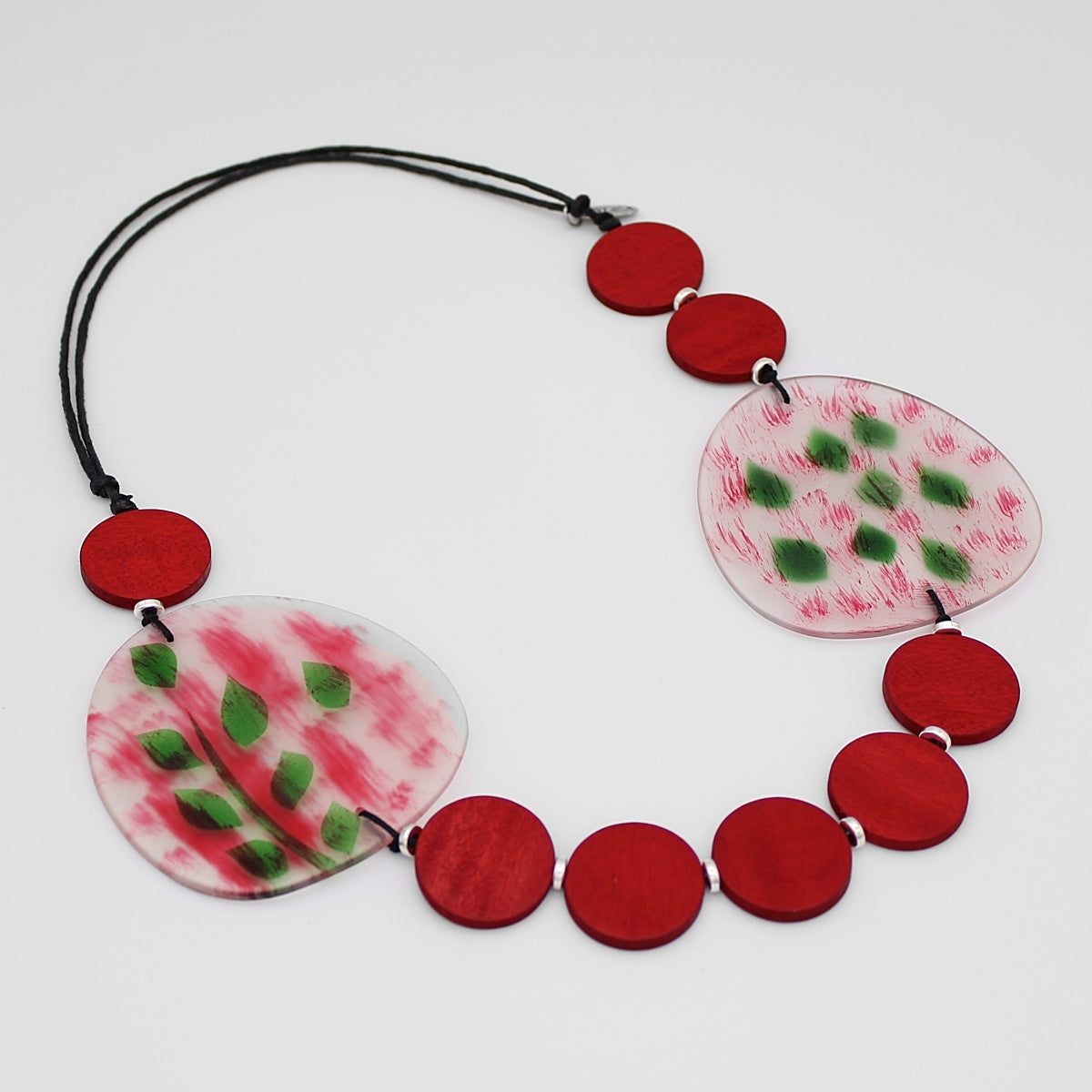 Red Renee Statement Necklace