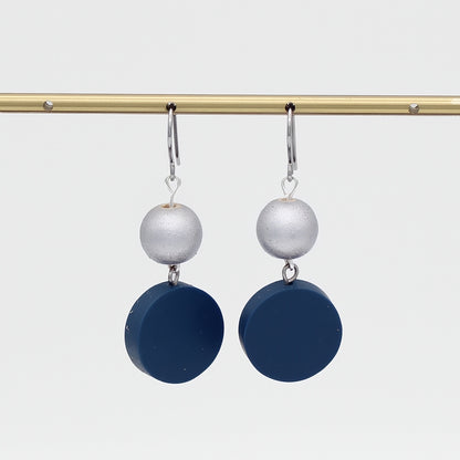 Blue Duo Dangles Earring