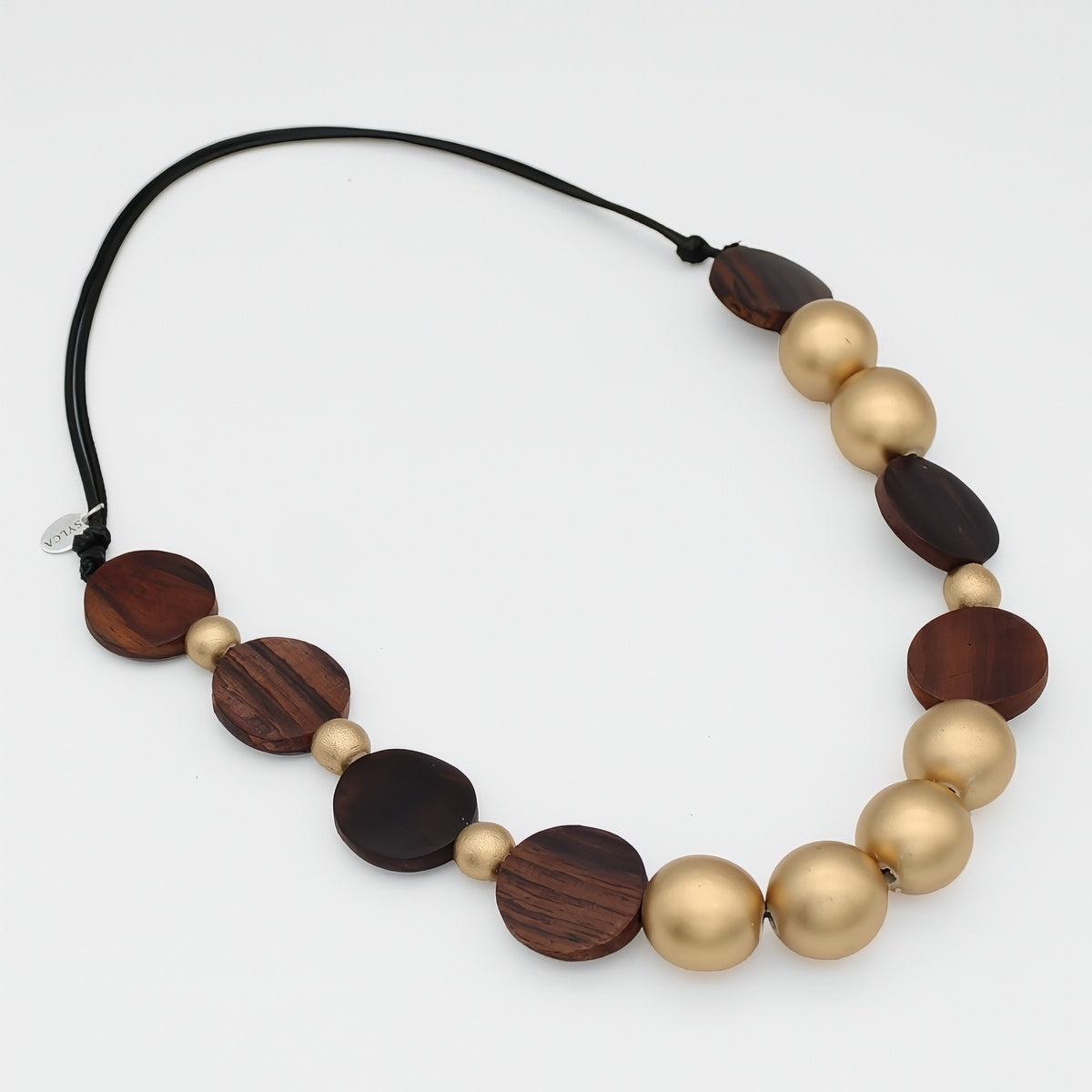 Golden Birch Statement Necklace