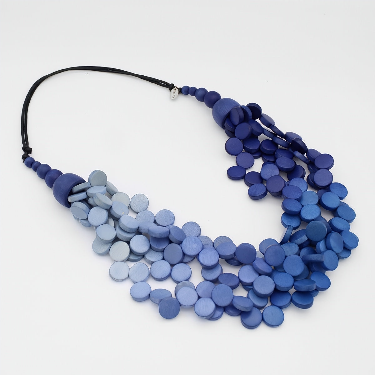 Ombre Blue Gillian Necklace