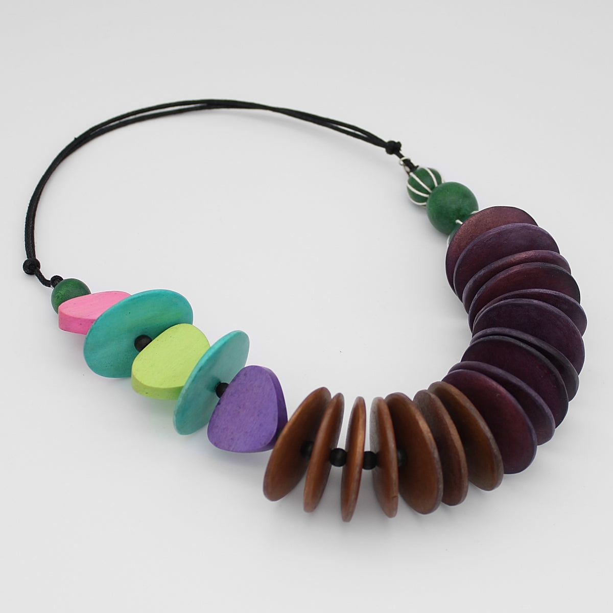 Multicolor Mixed Bead Julieta Necklace