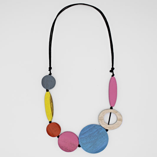 Pastel Multi Color Ayla Necklace