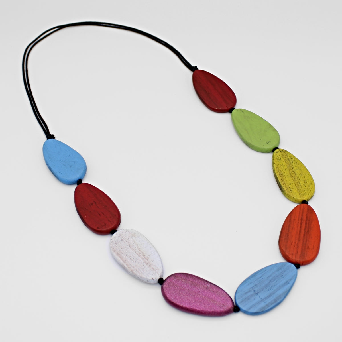 Destiny Multi Color Teardrop Necklace