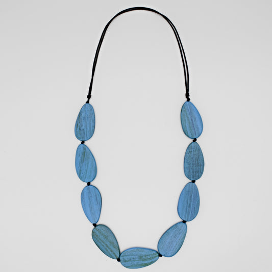 Destiny Blue Teardrop Necklace