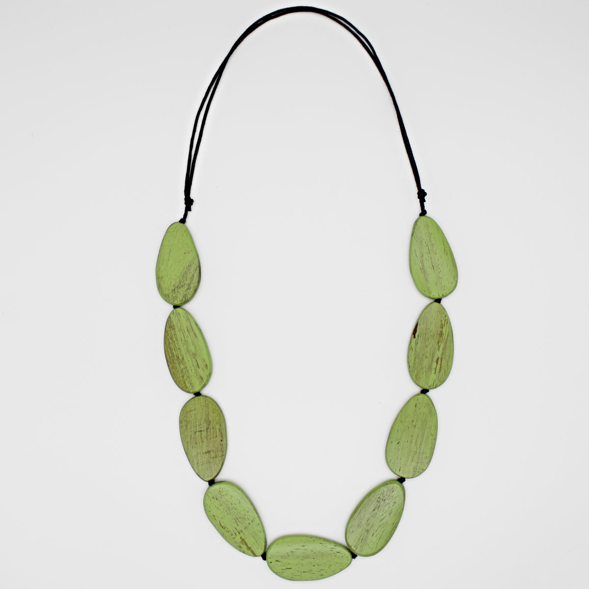 Destiny Lime Teardrop Necklace