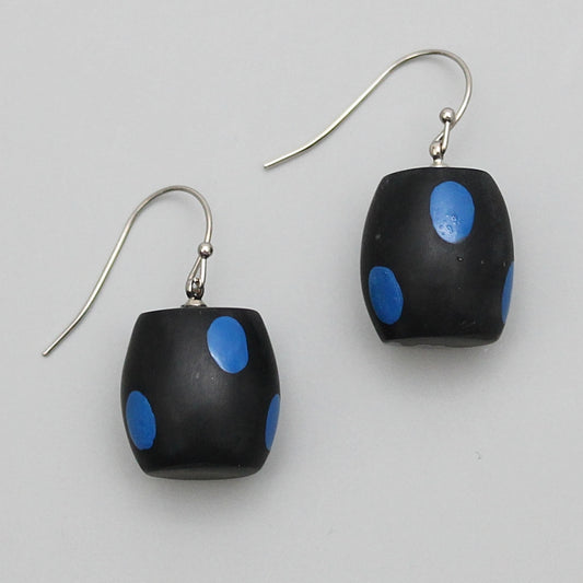 Black and Blue Lyla Earrings