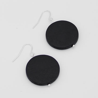 Black Dot Rosie Earrings