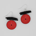 Red Elaine Earrings