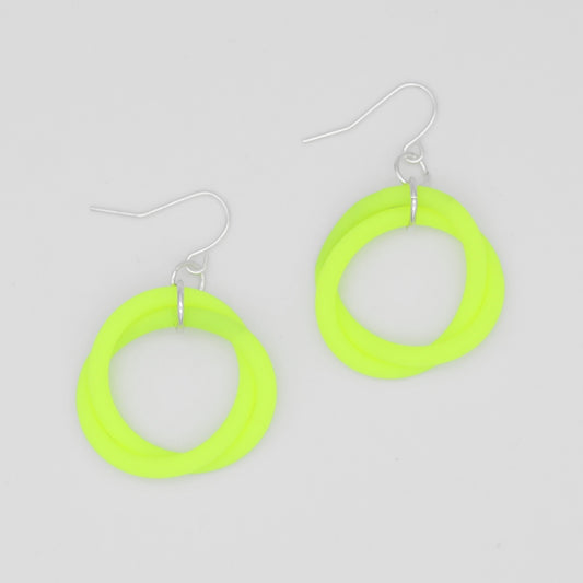 Neon Cefalu Swirl Earring