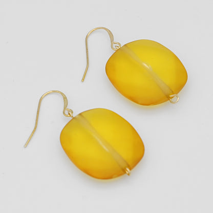 Yellow Kalea Dangle Earring