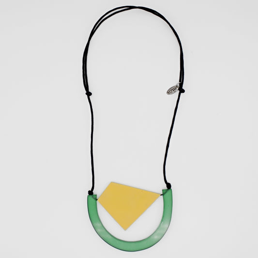 Green Beyah Pendant Necklace