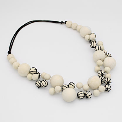 Cream Britta Bubble Necklace