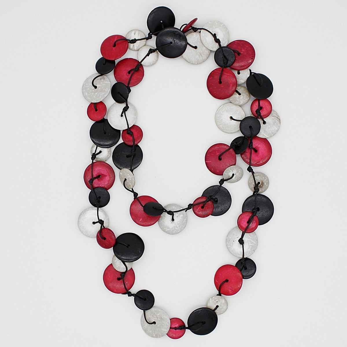 Red Disk Donna Necklace