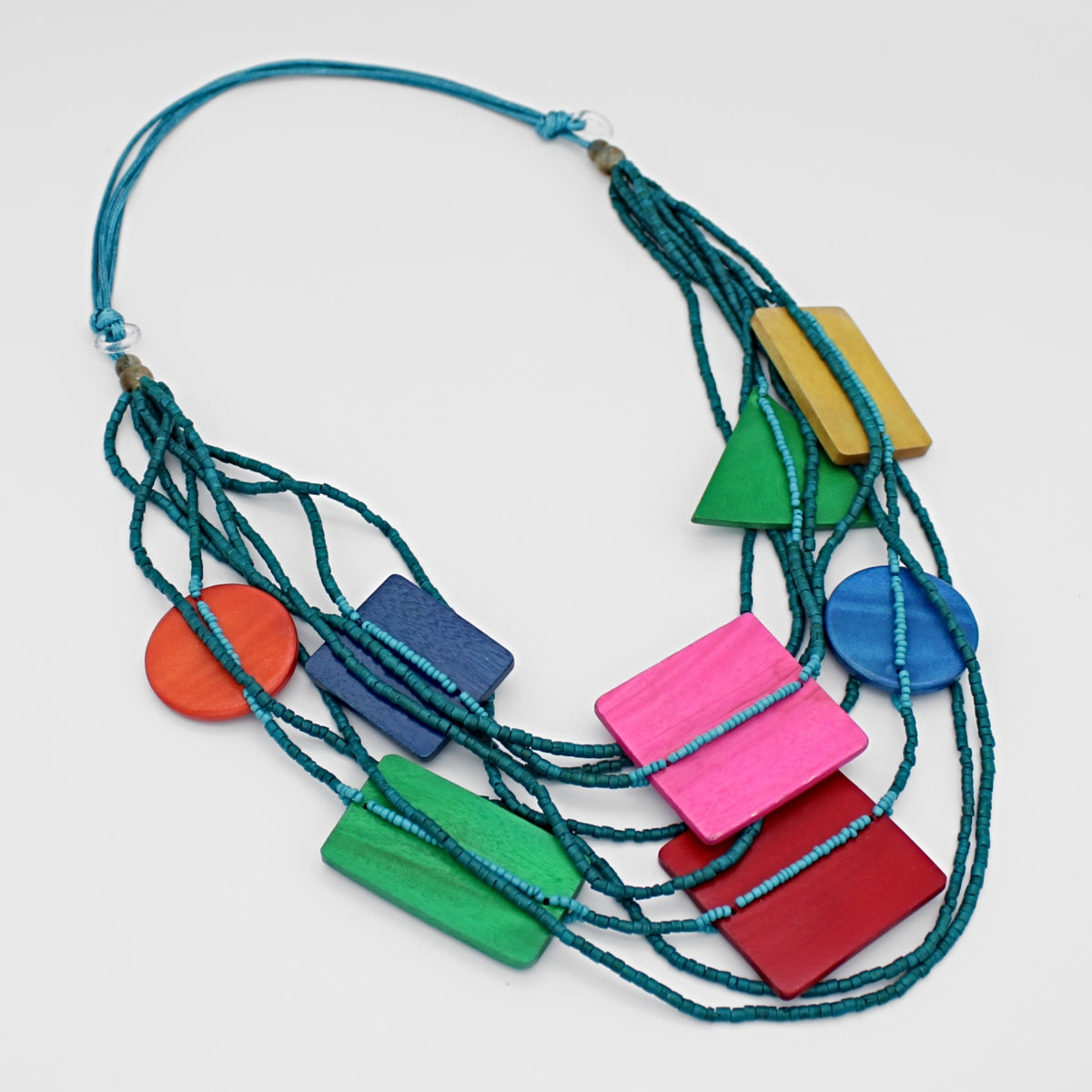 Multi Color Ginny Necklace